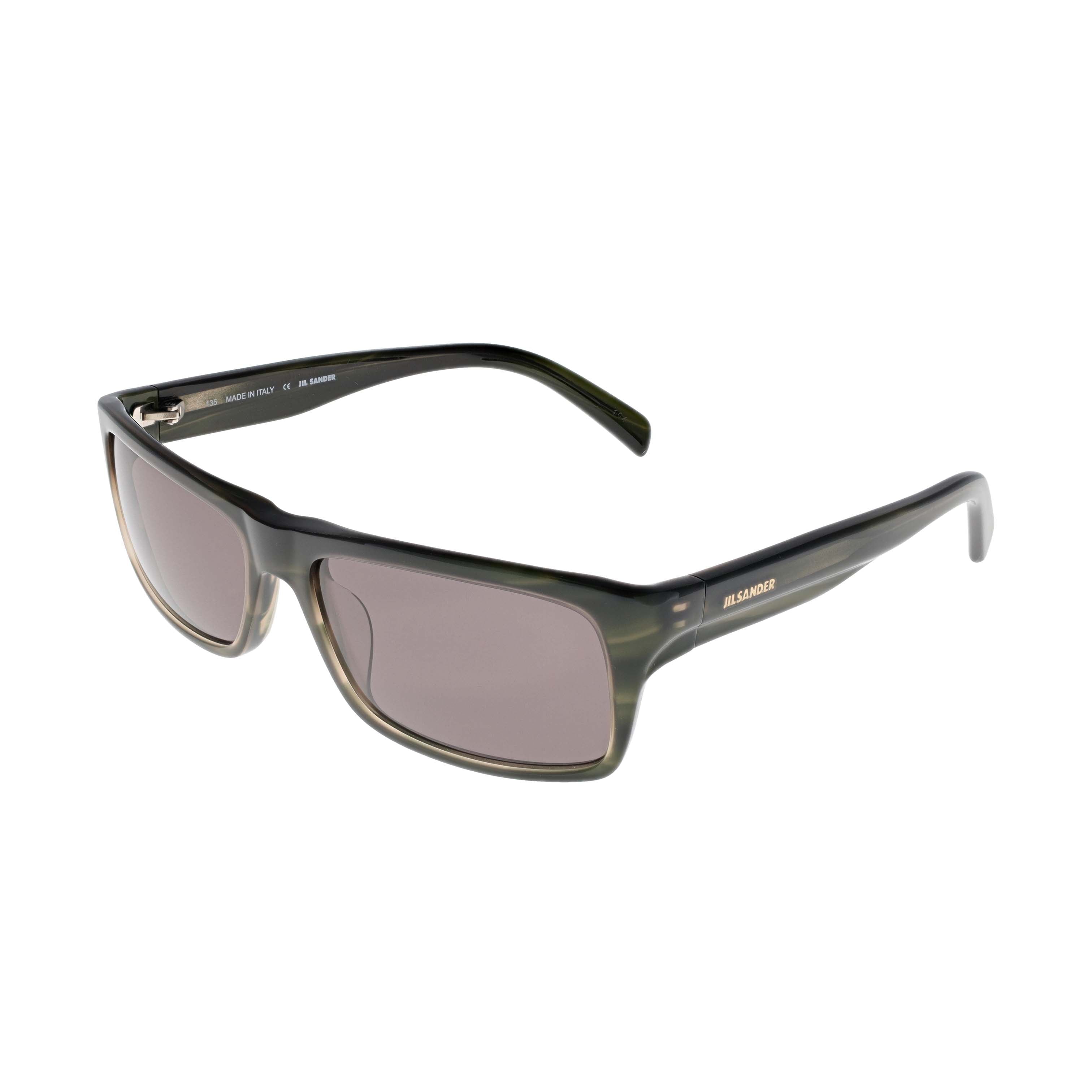 Jil Sander Sunglasses - JS663S - Striped Green – Trovelle