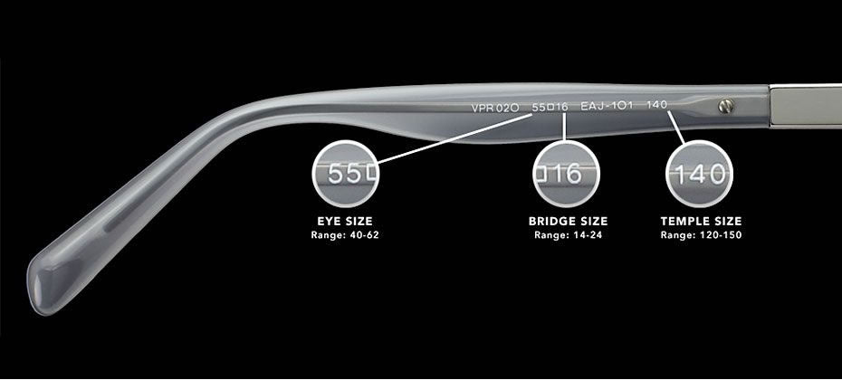 Size Guide - What the Numbers on your Glasses Mean and How to Find you ...