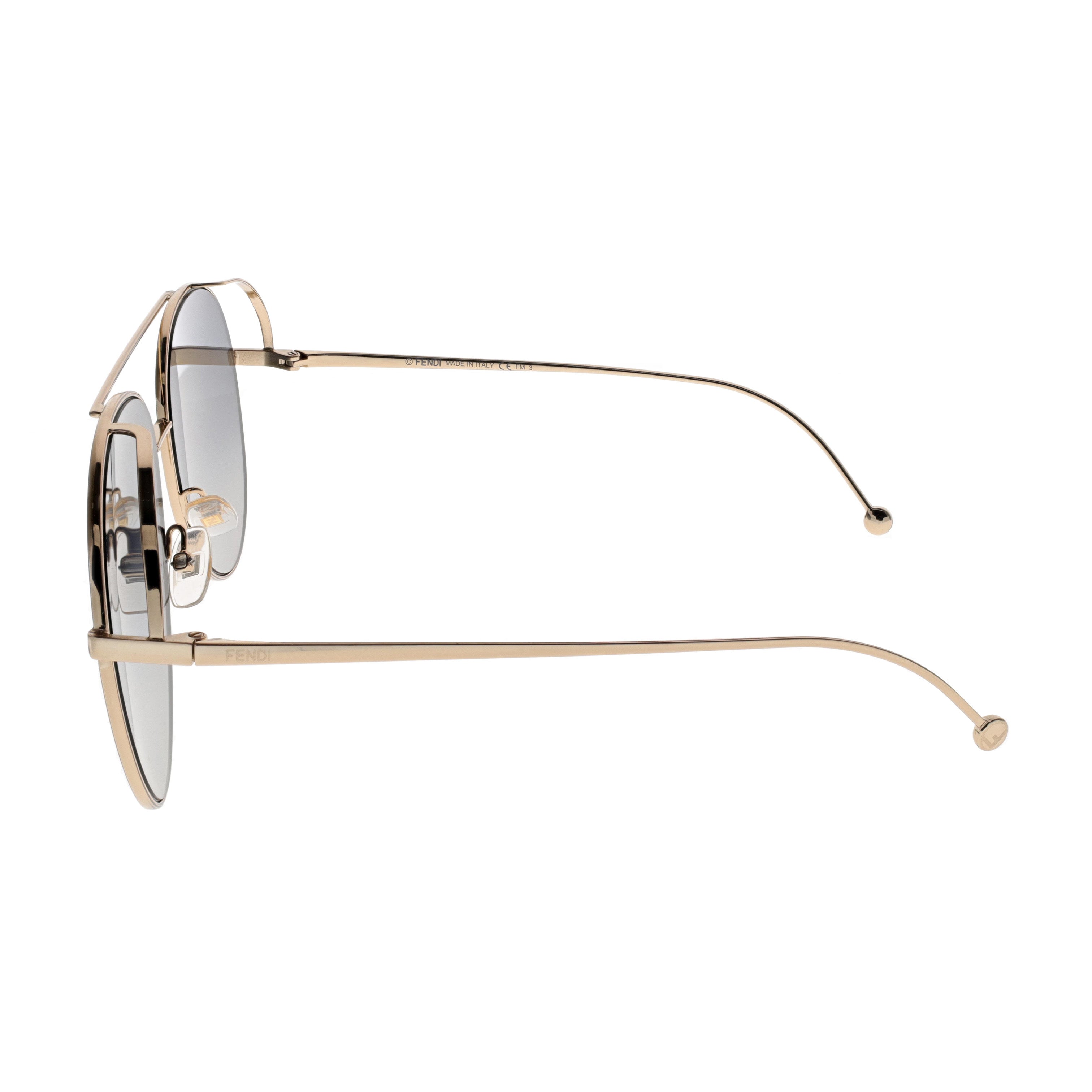 Fendi Aviator Sunglasses - FF0286S - Gold – Trovelle