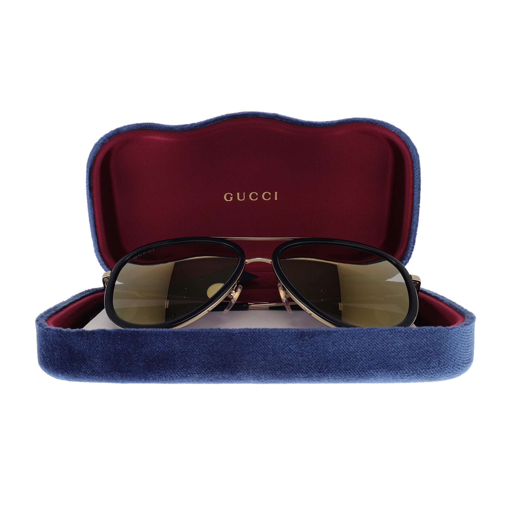 Gucci Sunglasses Aviator GG0062S 001