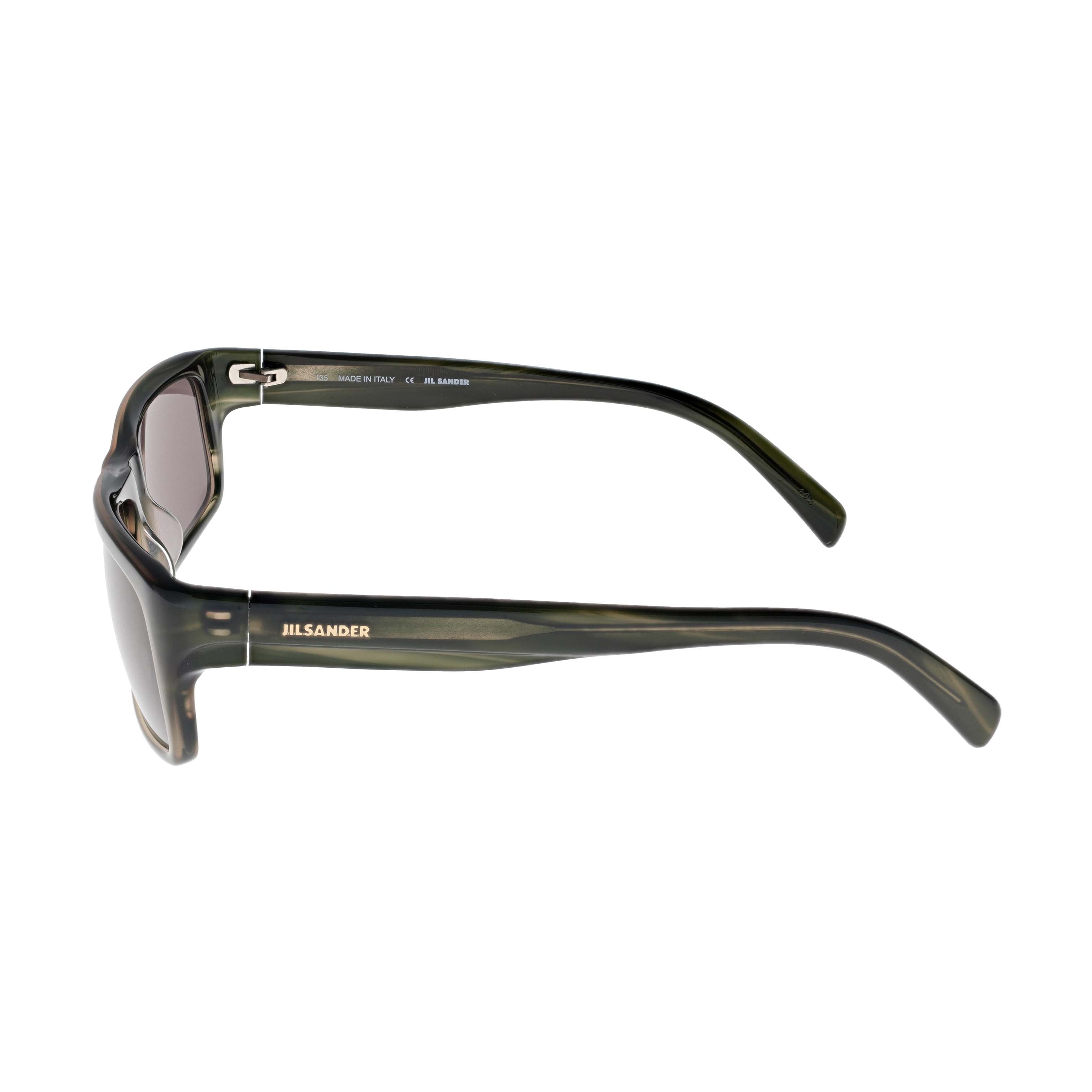 Jil Sander Sunglasses - JS663S - Striped Green – Trovelle