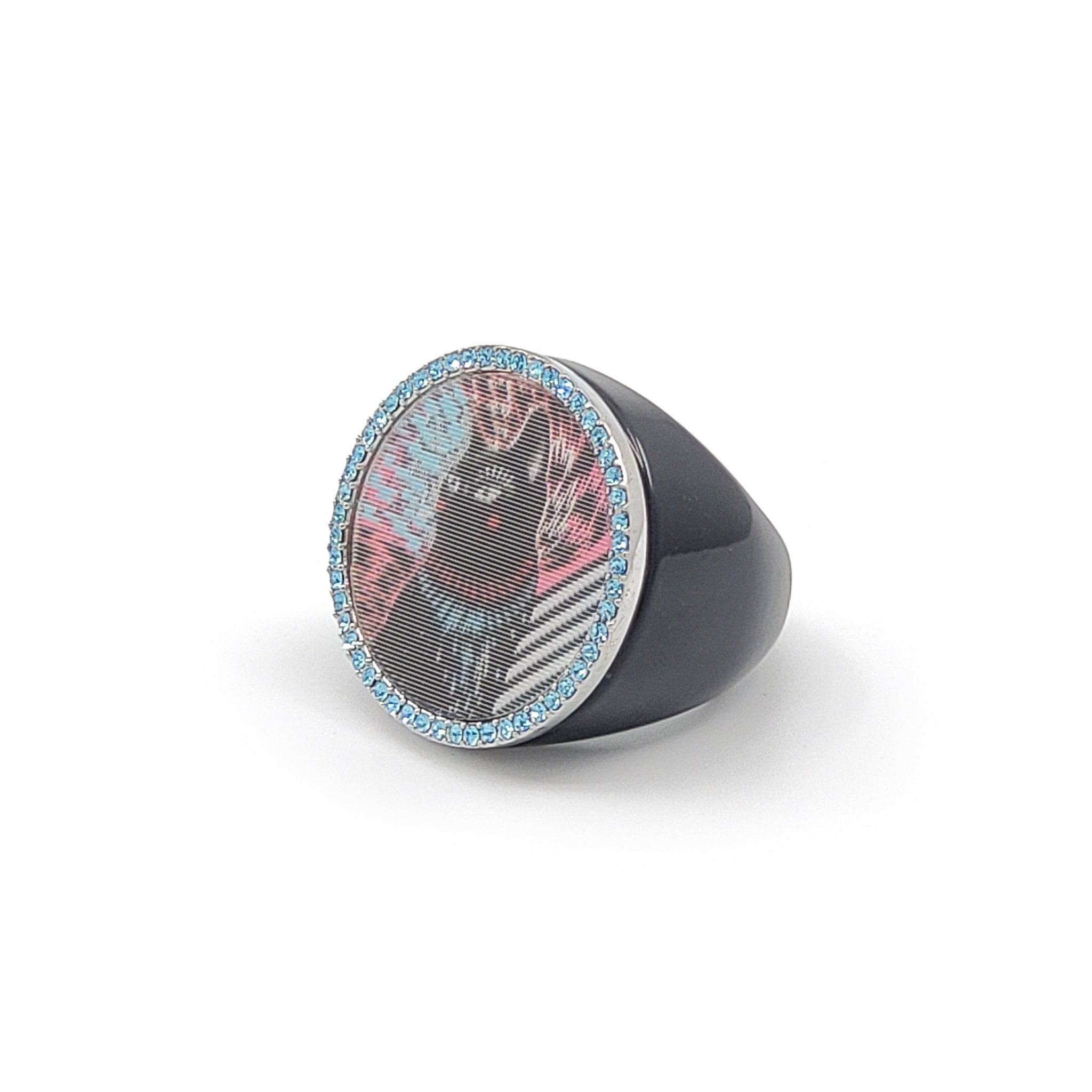 Marc by Marc Jacobs Lenticular Rue Cat Statement Ring - M0002073